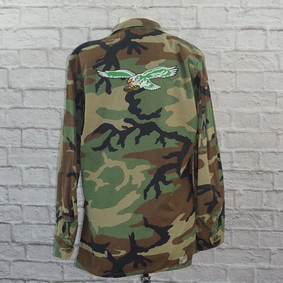 Vintage Philadelphia Eagles Camo Jacket - Picture 1 of 8